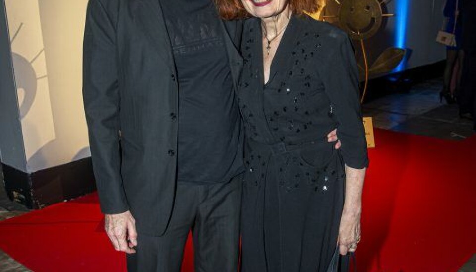 Bodil Jørgensen med sin mand siden 2005, Morten Søborg. (Foto: Michael Stub)