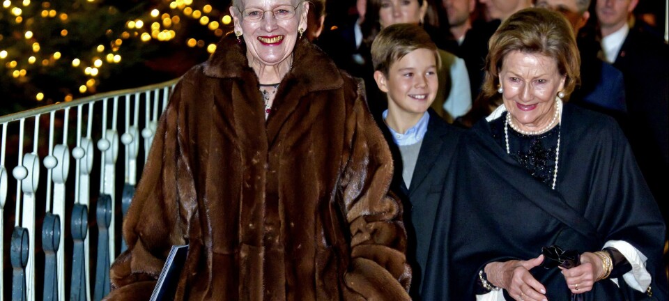 Sonja støttede Margrethe: Royal venindehygge