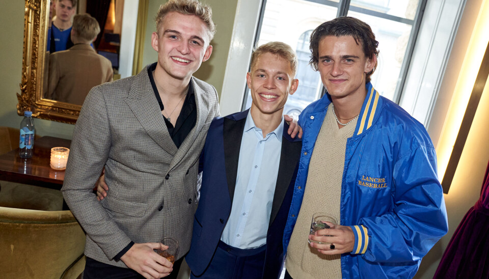 Victor, Mads F. og Lukas fra 'Paradise' sæson 2 (Foto: Janus Nielsen)