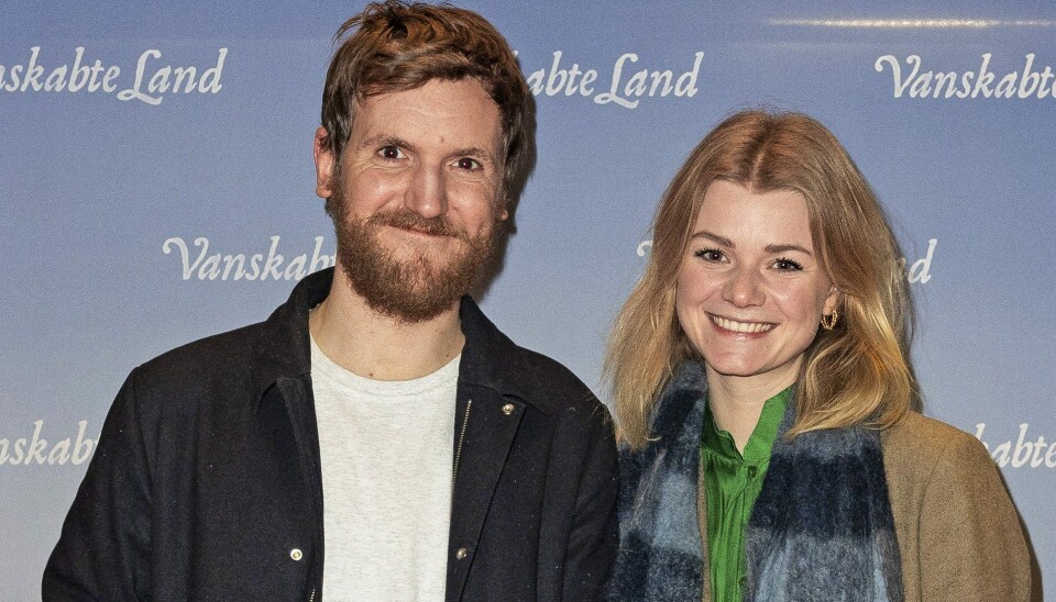 Elliott Crosset Hove med kæresten Cecilie. (Foto: Henrik R. Petersen)