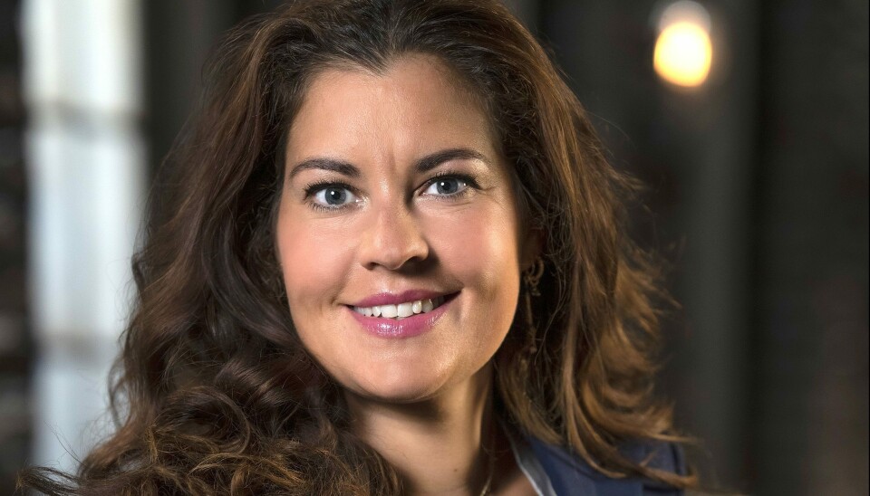 Anne Stampe iværksætter i 'Løvens Hule' (Foto:
Per Arnesen/DR)
