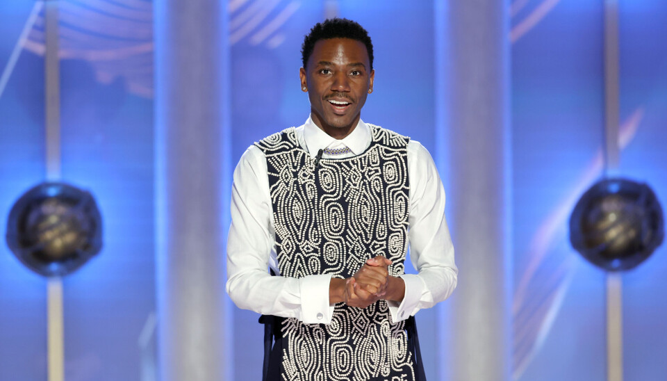 Jerrod Carmichael var vært på Golden Globes 2023 (Foto: Getty Images)