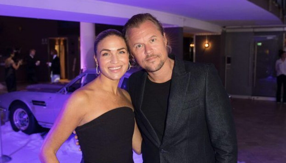 Christiane Schaumburg-Müller og kæresten Daniel Åxman (Foto: Henrik R. Petersen)