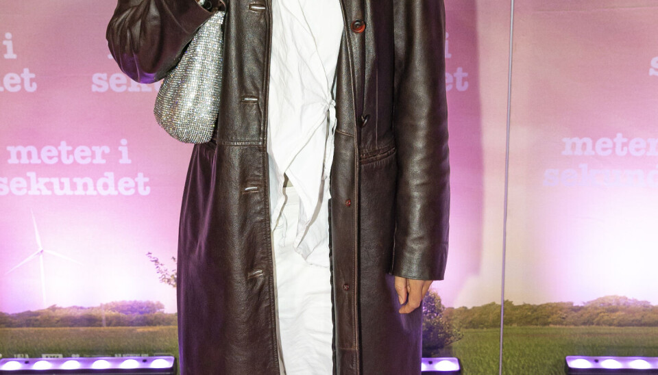 Olivia Joof til premiere på 'Meter i sekundet'. (Foto: Michael Stub)