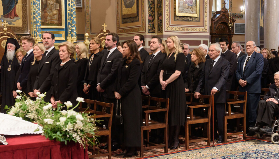 Mindehøjtidelighed for kong Konstantin i Athen. (Foto: Nikolas Kominis)