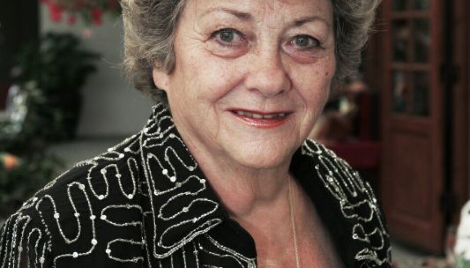 Hele Danmarks Grethe døde 80 år gammel i 2010. (Foto: Klaus Bo Christensen)