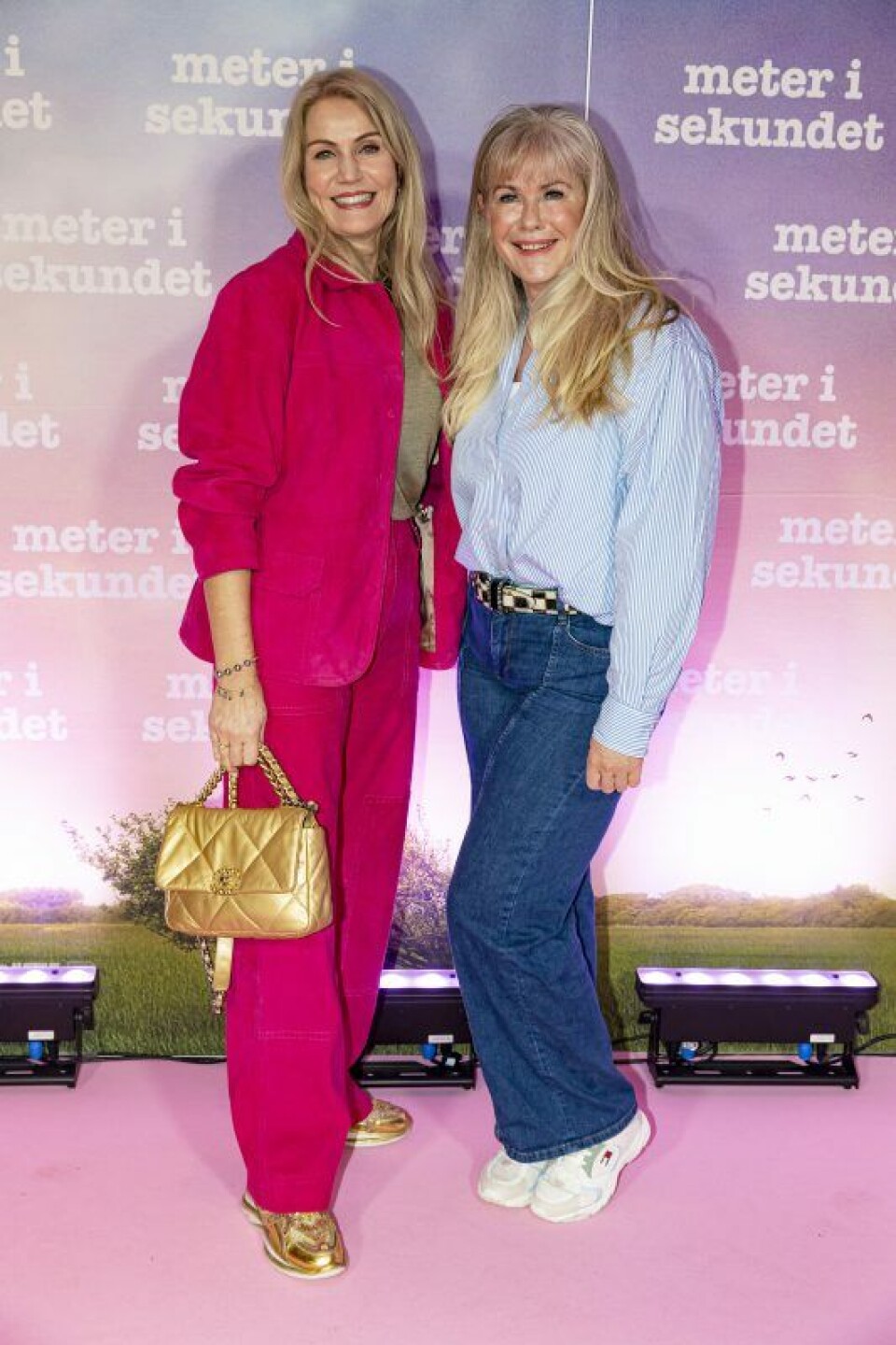 Birgit Aaby nyder livet alene, med familien og med vennerne. Her er hun i byen med veninden Helle ThorningSchmidt. (Foto: Michael Stub)
