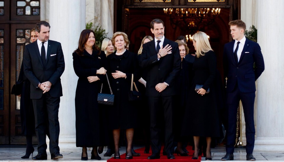 Mindehøjtidelighed for kong Konstantin i Athen. (Foto: Chris Christophersen/Royal Press Photo)