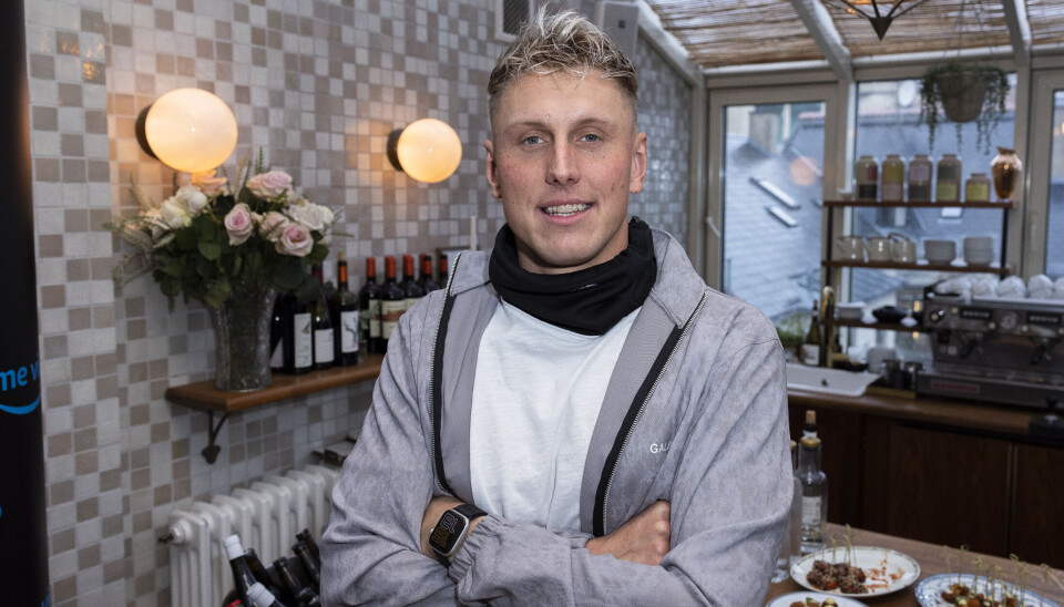 Billede 1 - Pressemøde på "Good Luck Guys", 17/01 2023 Mathias Hjort