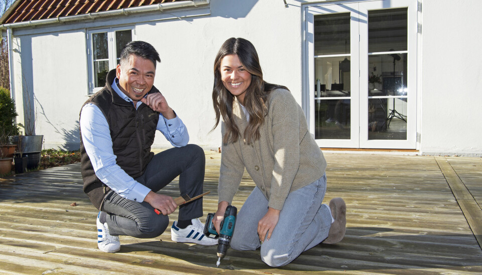 Familien Duong
har altid elsket at
have fælles huslige
projekter. De har
sammen bygget en
udestue, og næste
ting på listen bliver
en ny carport.
